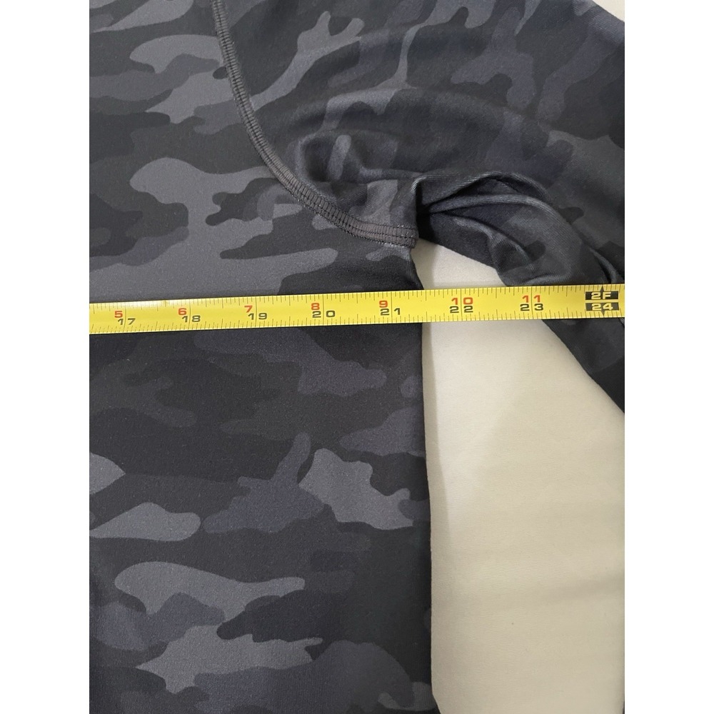 Rhoback Tempo Performance Hoodie Womens Large Black Gray Camo Boxy Fit - Picture 6 of 7